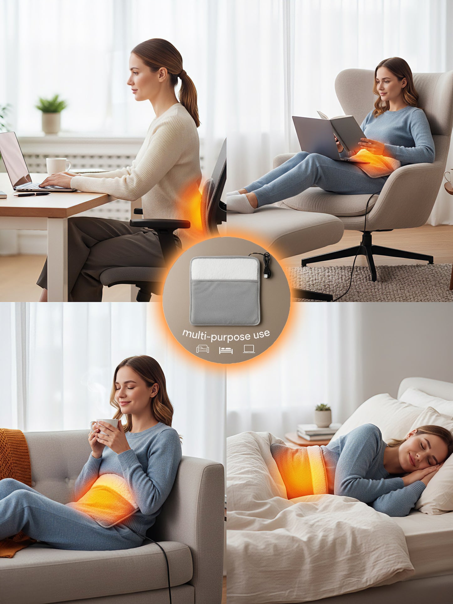 Soft Plush Foot Warmer – Premium Winter Comfort