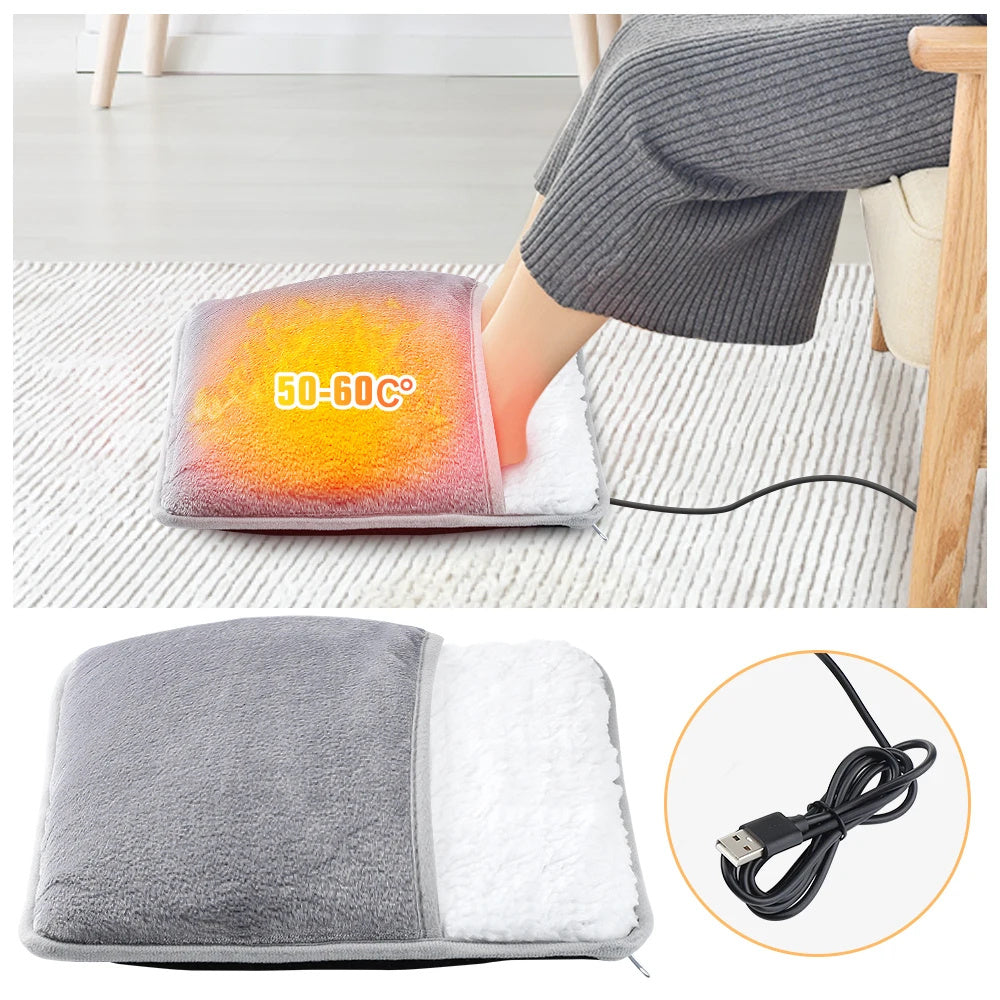 Soft Plush Foot Warmer – Premium Winter Comfort
